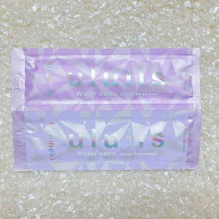 キラメキ ウォーターコンク シャイニー シャンプー/ヘアトリートメント/ululis/市販シャンプーを使ったクチコミ(1枚目)