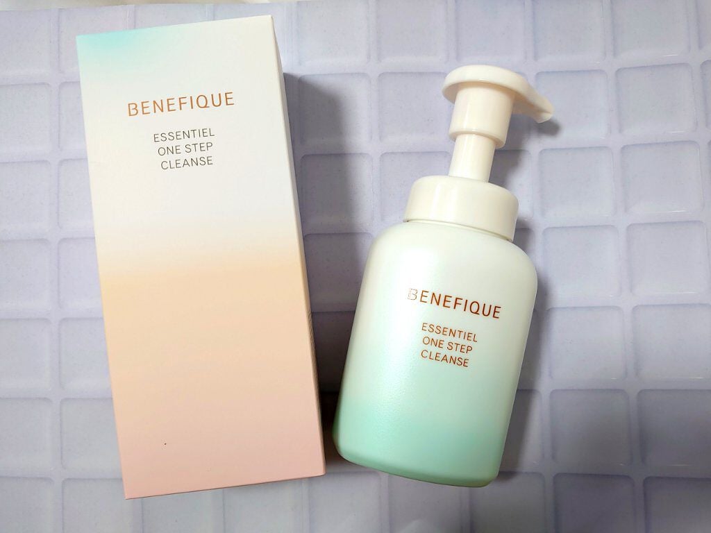 エッセンシャル ワンステップクレンズ/BENEFIQUE/泡洗顔を使ったクチコミ(2枚目)