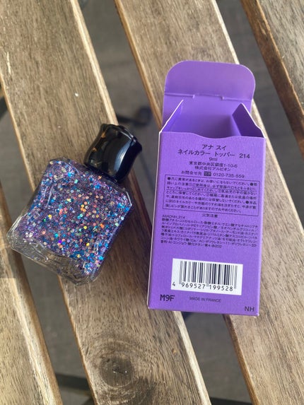 ネイルカラー トッパー 214 夜空に瞬く ミッドナイトスパークル/ANNA SUI/マニキュアの画像