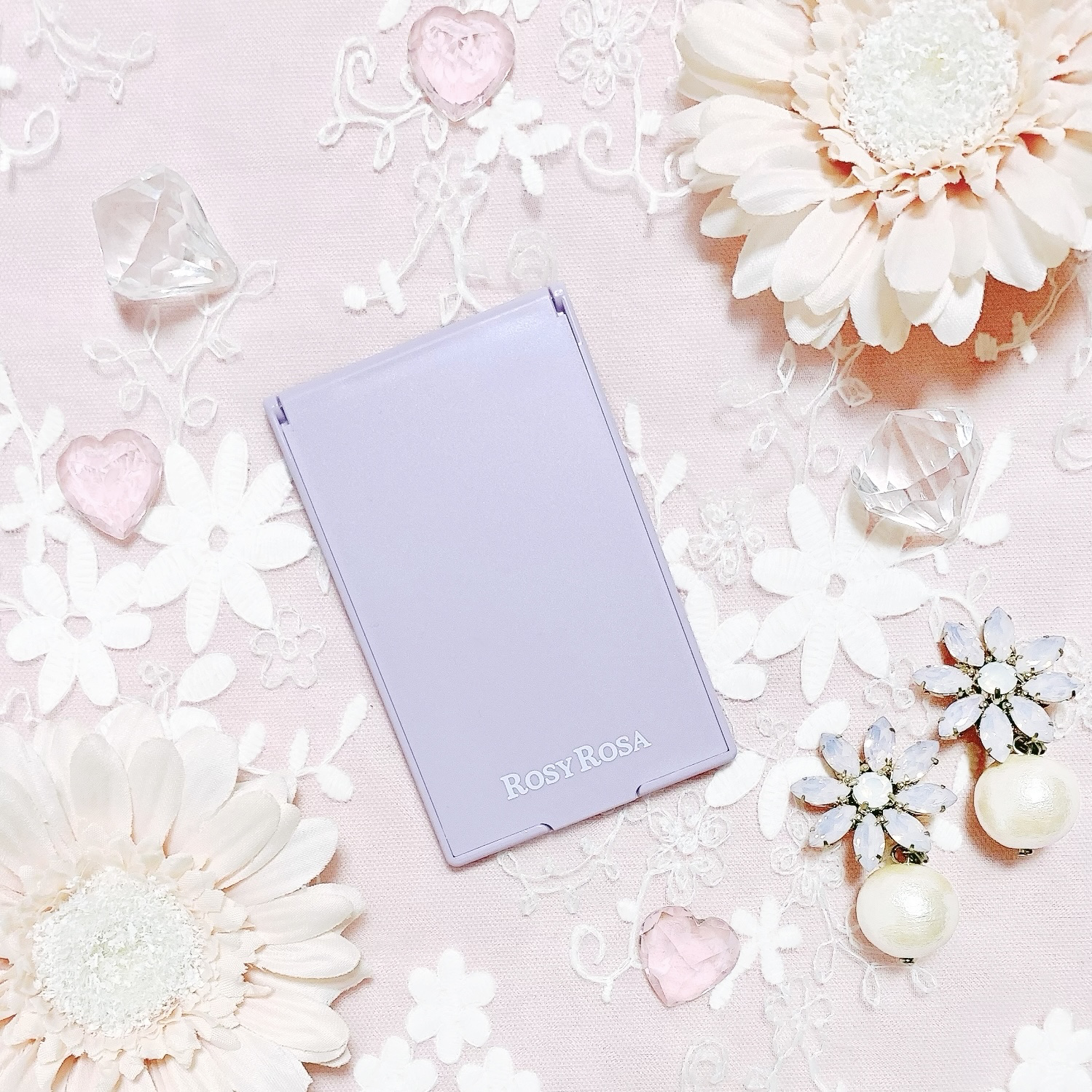 リアルックミラー ミニ パープル(限定)/ロージーローザ/その他化粧小物を使ったクチコミ（1枚目）