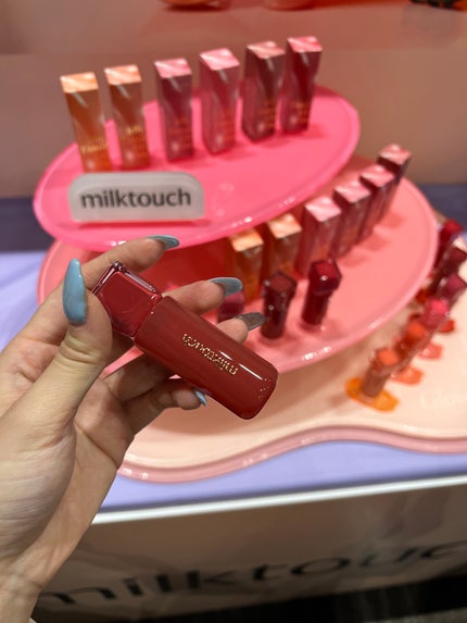 ジェリーフィットティンティッドグロウティント/Milk Touch/リップティントを使ったクチコミ(3枚目)