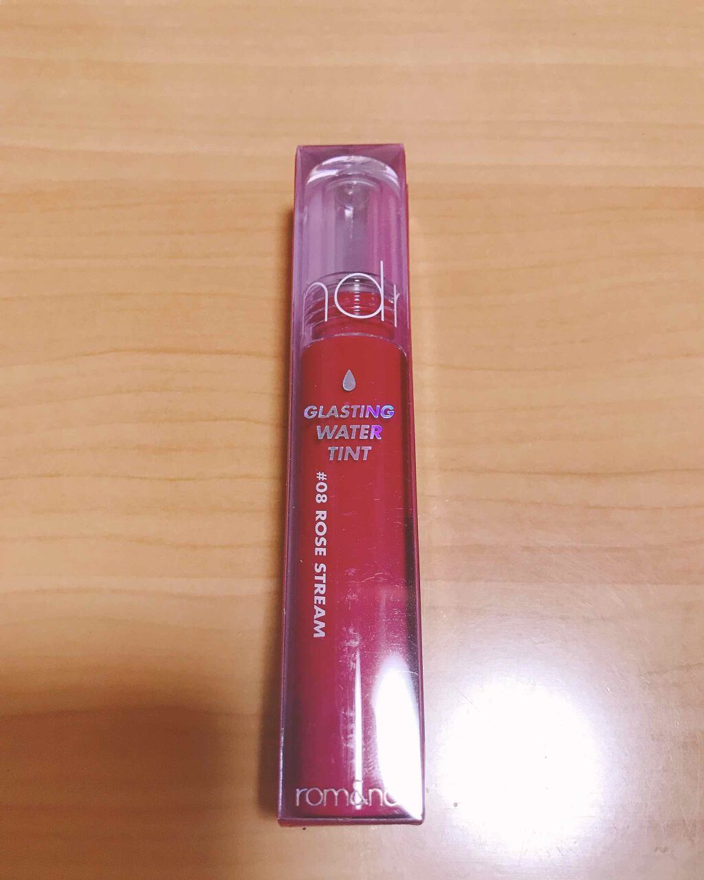グラスティングウォーターティント/rom&nd/リップティントを使ったクチコミ（1枚目）