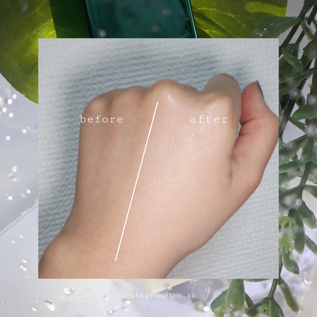 グローフィッティングファンデーション/murir/リキッドファンデーションを使ったクチコミ(3枚目)