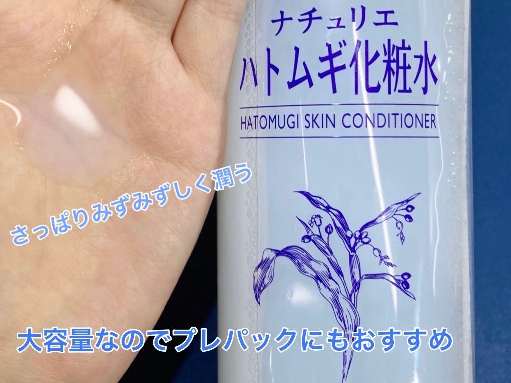 ハトムギ化粧水(ナチュリエ スキンコンディショナー R )/ナチュリエ/化粧水を使ったクチコミ(2枚目)