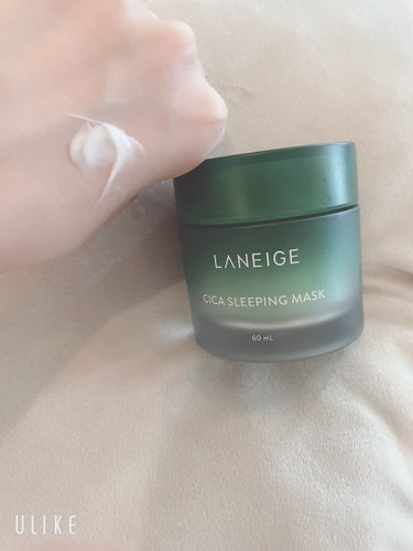 シカスリーピングマスク/LANEIGE/フェイスクリームを使ったクチコミ（3枚目）