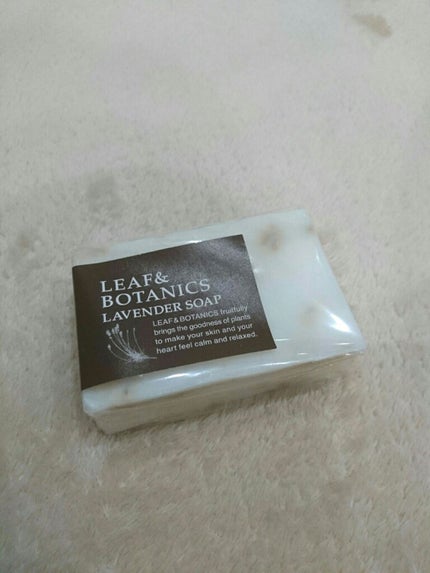 マザーソープ ラベンダー/LEAF&BOTANICS /ボディ石鹸を使ったクチコミ(1枚目)
