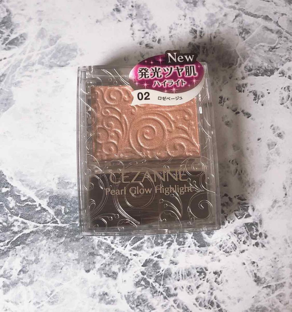 パールグロウハイライト/CEZANNE/パウダーハイライトを使ったクチコミ(1枚目)