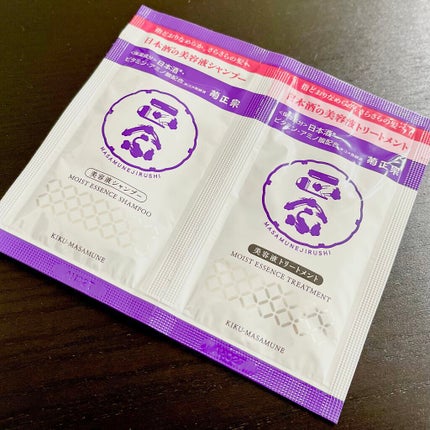 正宗印 美容液シャンプー/美容液トリートメント トライアルセット/菊正宗/市販シャンプーの画像