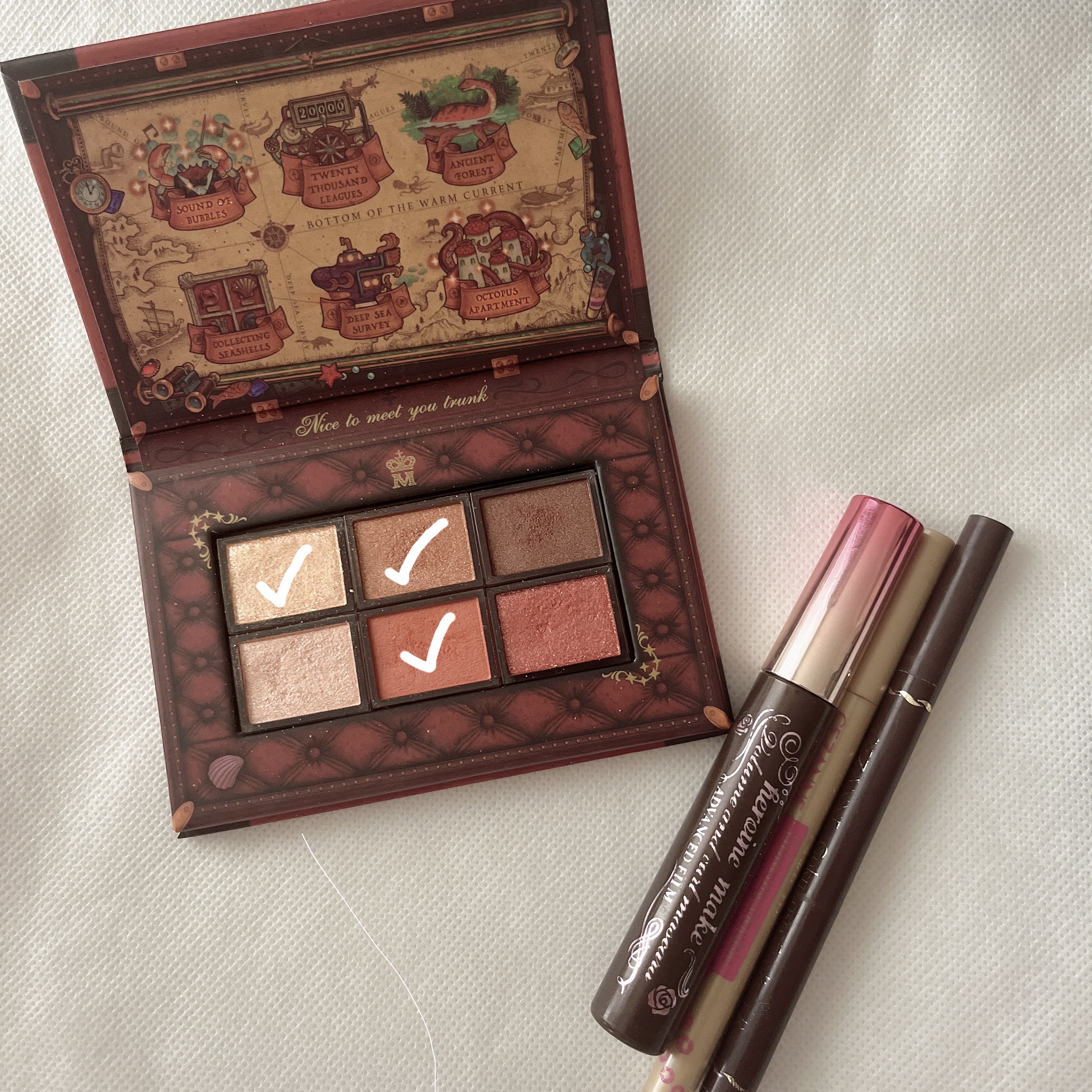 ナイストゥミーチュートランク/MAJOLICA MAJORCA/アイシャドウパレットを使ったクチコミ（2枚目）