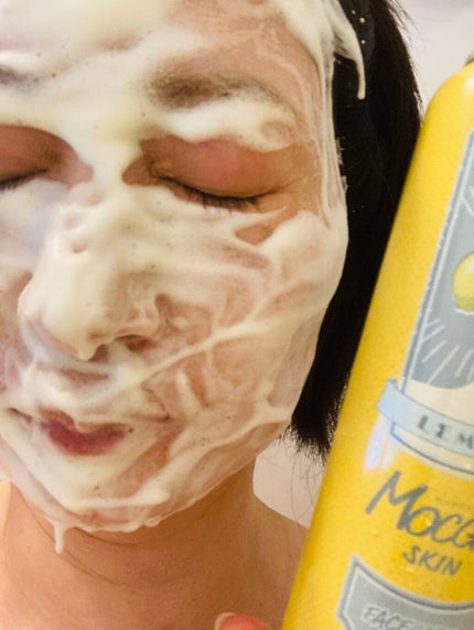 モッチスキン吸着泡洗顔FL(レモン)/MoccHi SKIN/泡洗顔を使ったクチコミ(4枚目)