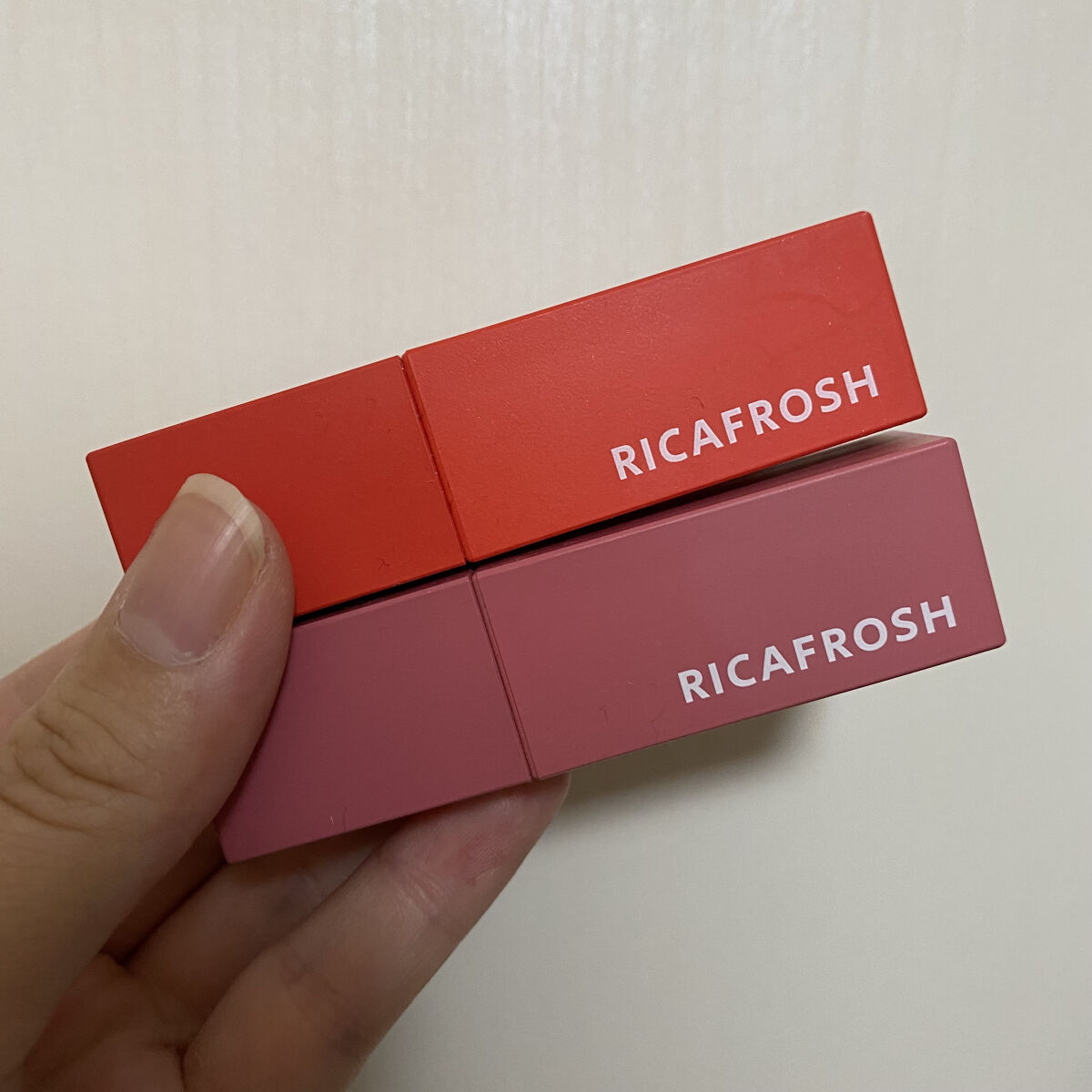 ジューシーリブティント/RICAFROSH/リップティントを使ったクチコミ（1枚目）