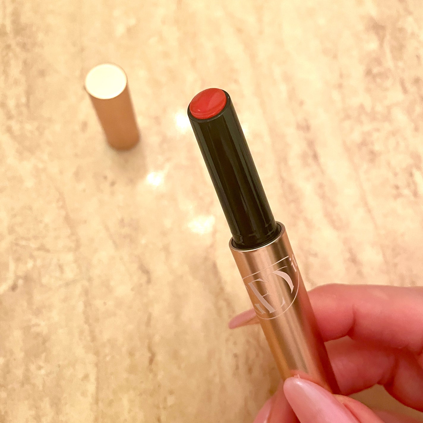 ゲットイットティントグレーズバーム/TONYMOLY/リップティントを使ったクチコミ(2枚目)