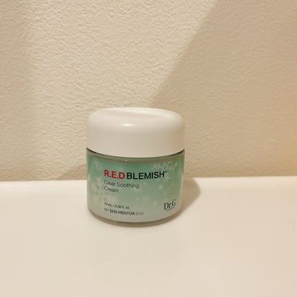 レッドブレミッシュ クリアスージングクリーム/Dr.G/フェイスクリームを使ったクチコミ(1枚目)