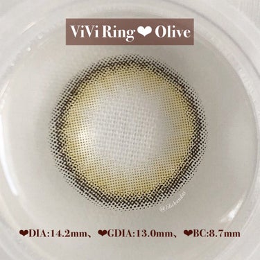 ViVi Ring 1day/OLENS/ワンデー（１DAY）カラコンを使ったクチコミ（3枚目）