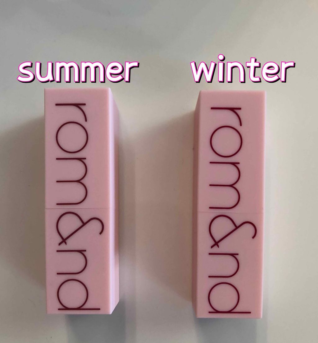 クリーミーリップスティック/rom&nd/口紅を使ったクチコミ(1枚目)