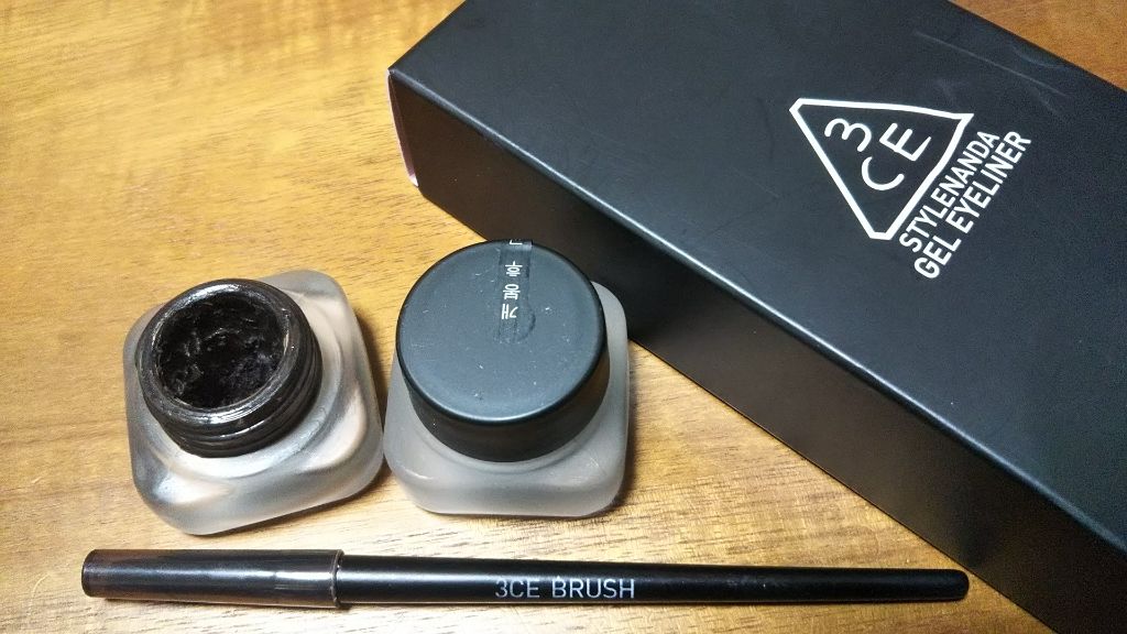 GEL EYE LINER/3CE/ジェルアイライナーを使ったクチコミ（1枚目）