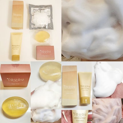 TOUQU to tone クリームウォッシュ/TOUQU to tone/洗顔フォームを使ったクチコミ(3枚目)