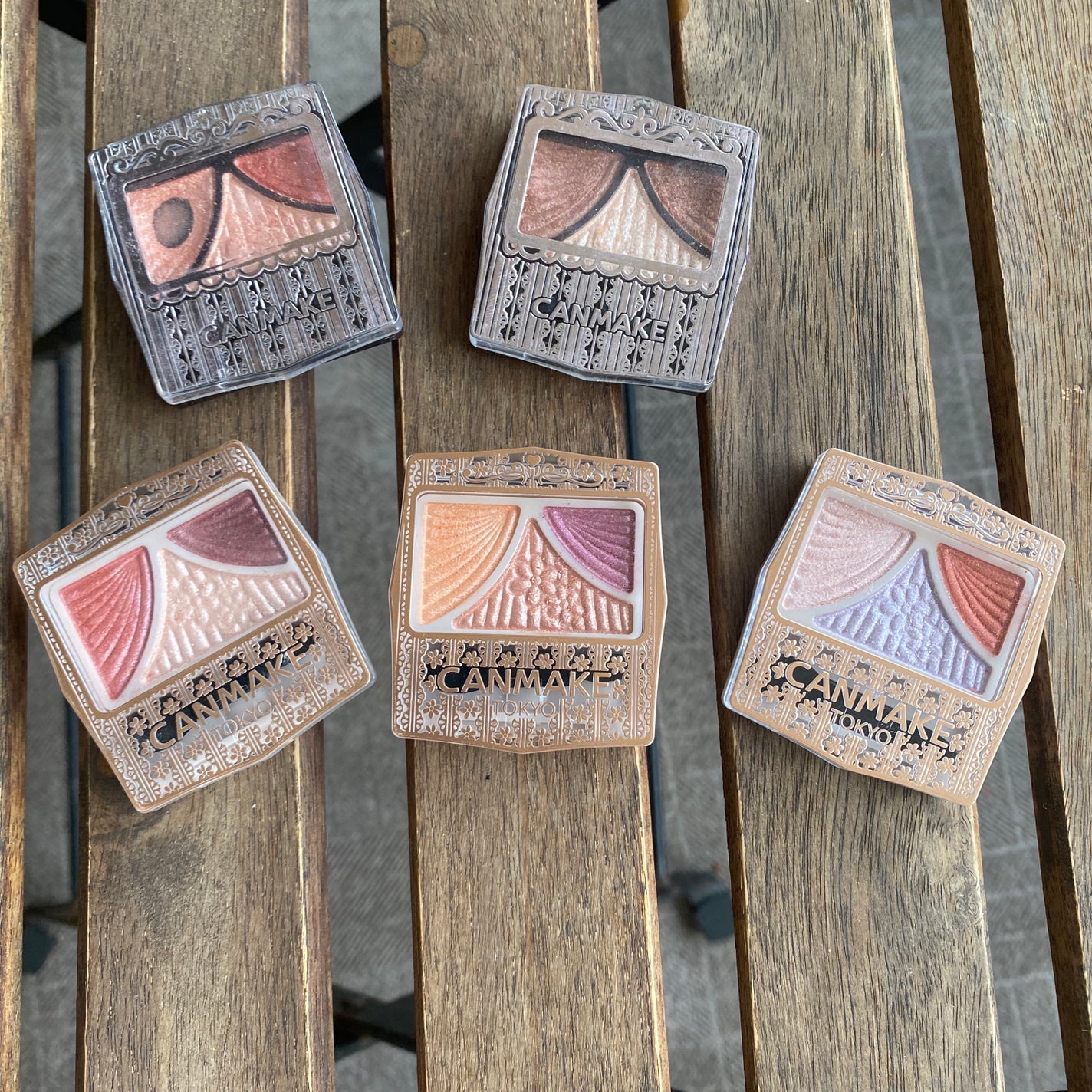 ジューシーピュアアイズ/キャンメイク/アイシャドウパレットを使ったクチコミ(1枚目)