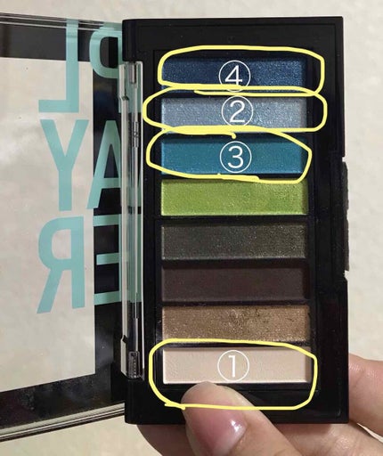 カラーステイ ルックス ブック パレット/REVLON/アイシャドウパレットを使ったクチコミ(2枚目)