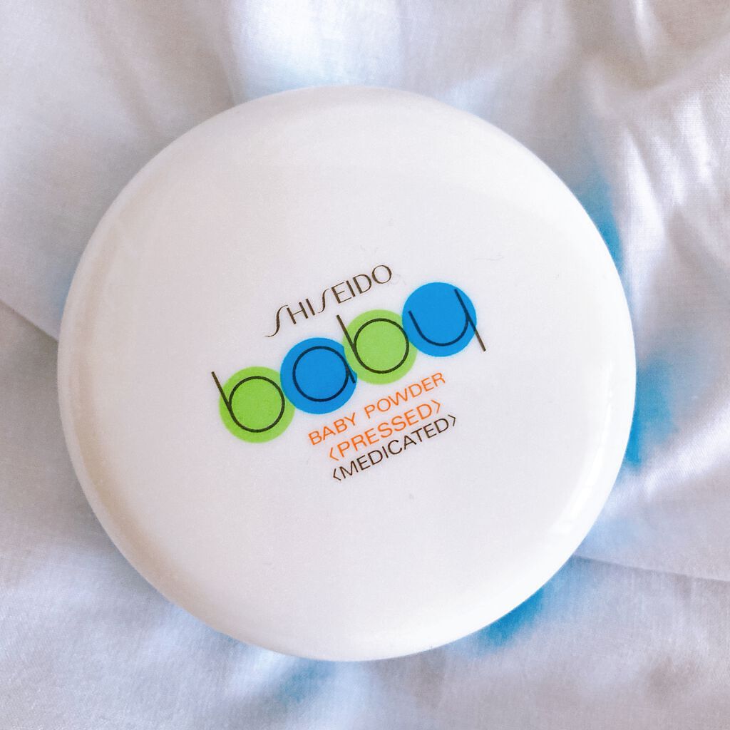 資生堂ベビーパウダー(プレスド)/ベビー/ボディパウダーを使ったクチコミ（1枚目）