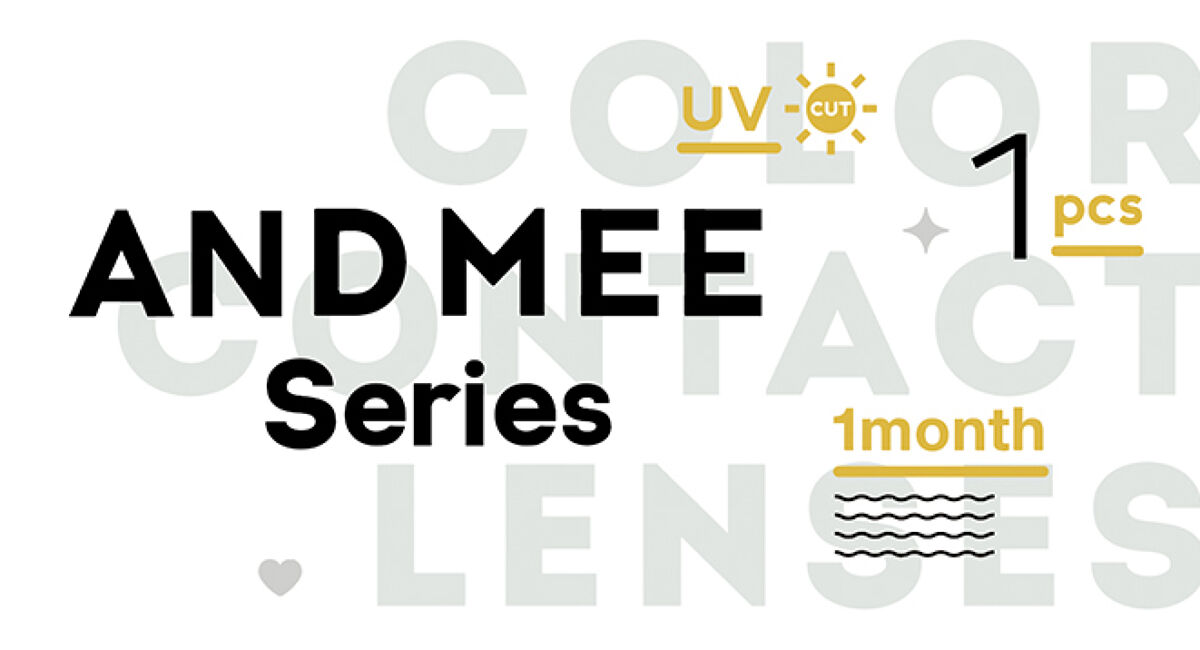 AND MEE 1month グラス