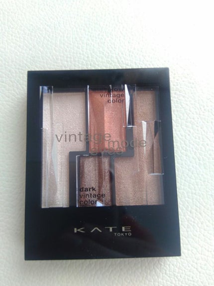 ヴィンテージモードアイズ/KATE/アイシャドウパレットを使ったクチコミ(1枚目)