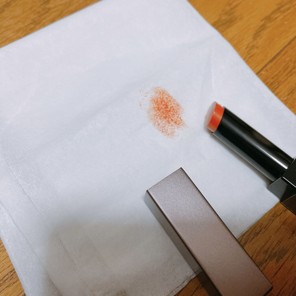 アライジングスピリットリップグロー/THREE/口紅を使ったクチコミ（2枚目）