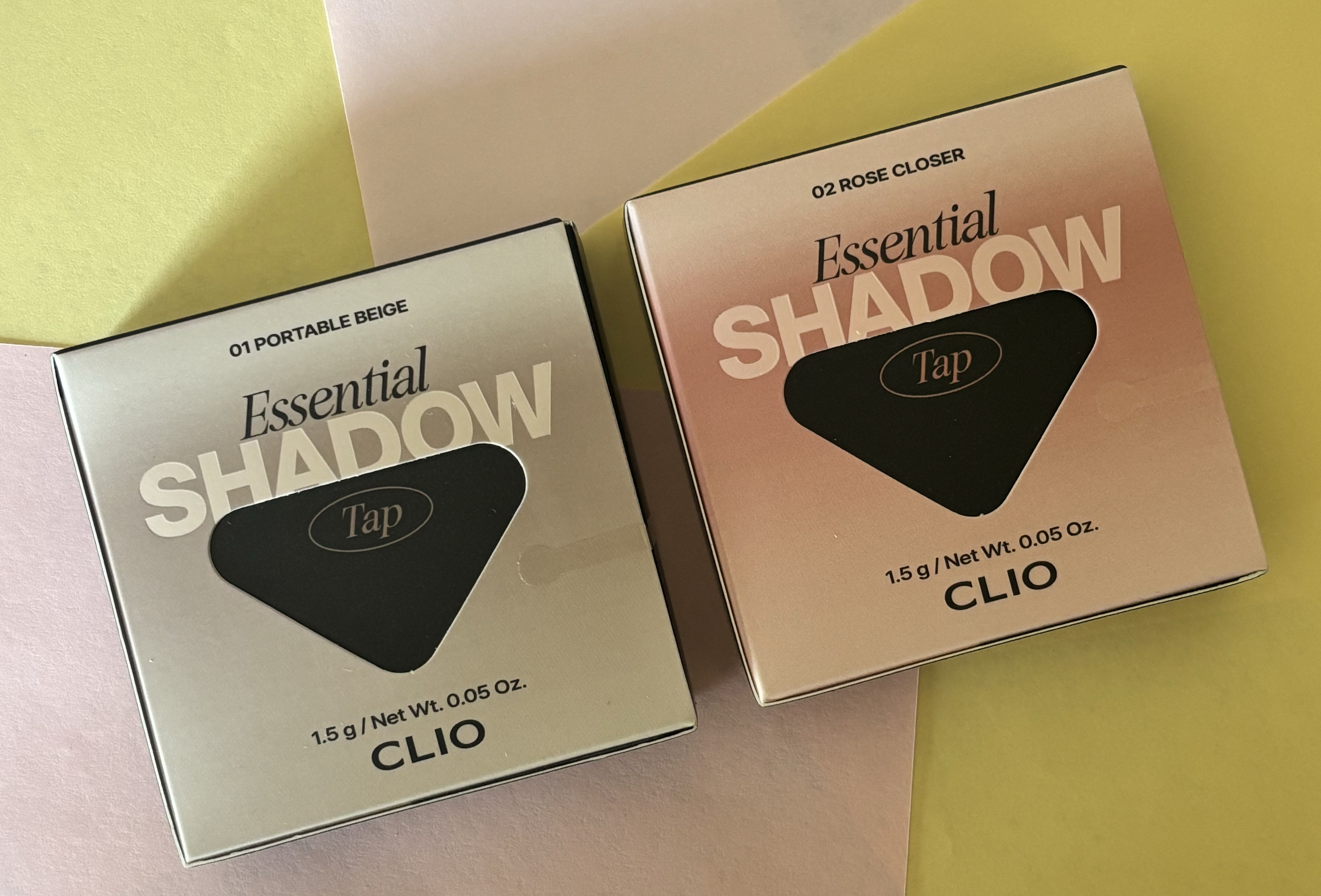 エッセンシャル シャドウ タップ 01 ポータブルベージュ(PORTABLE BEIGE)/CLIO/アイシャドウパレットを使ったクチコミ（1枚目）