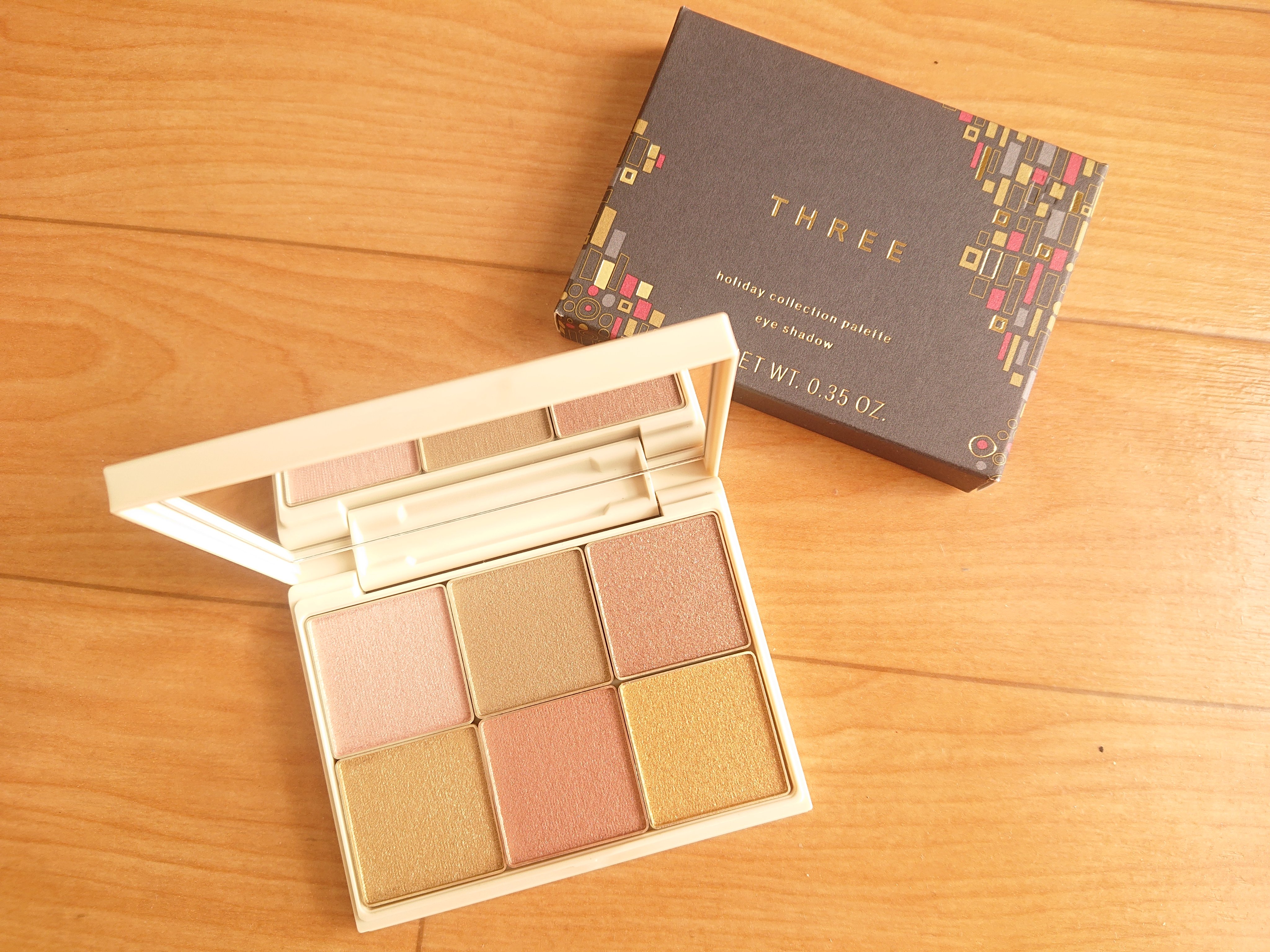 ホリデーコレクション パレット 2023/THREE/アイシャドウパレットを使ったクチコミ（1枚目）