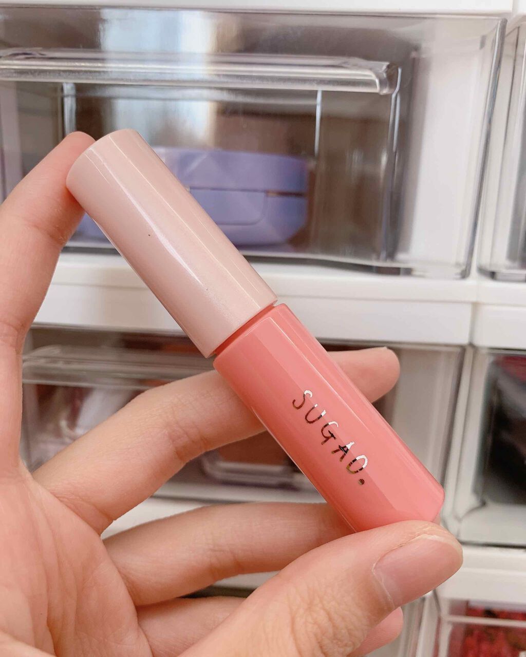 ジュレ感シアーリップティント/SUGAO®/リップグロスを使ったクチコミ(1枚目)