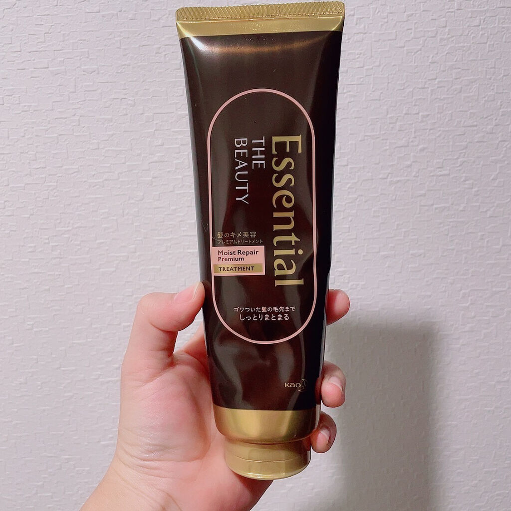 THE BEAUTY 髪のキメ美容プレミアムトリートメント＜モイストリペアプレミアム＞/エッセンシャル/洗い流すヘアトリートメントを使ったクチコミ（1枚目）
