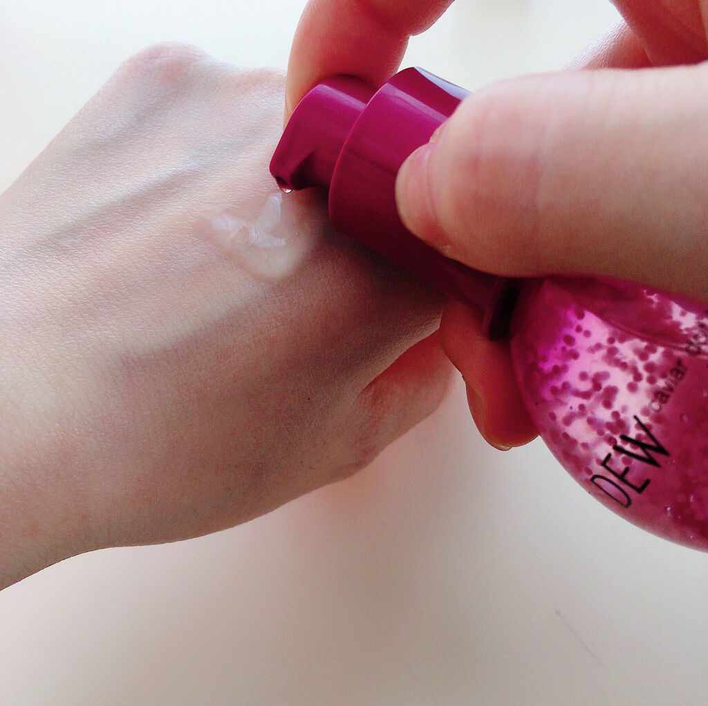 キャビアドットブースター/DEW/ブースター・導入液を使ったクチコミ（3枚目）