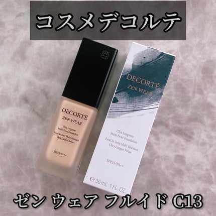 ゼン ウェア フルイド/DECORTÉ/リキッドファンデーションを使ったクチコミ(1枚目)