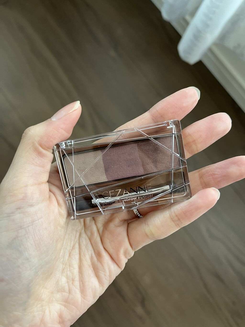ノーズ＆アイブロウパウダー/CEZANNE/パウダーアイブロウを使ったクチコミ（1枚目）