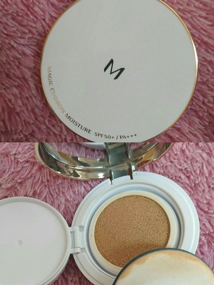 M クッション ファンデーション(モイスチャー)/MISSHA/クッションファンデーションを使ったクチコミ(1枚目)