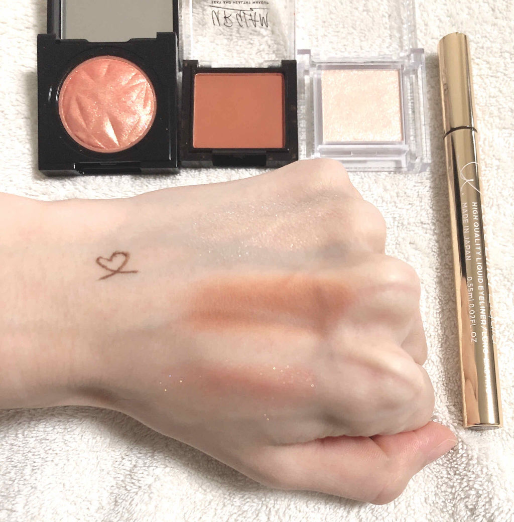 UR GLAM　POWDER EYESHADOW ダークブラウン〈マット〉/U R GLAM/単色アイシャドウを使ったクチコミ（2枚目）