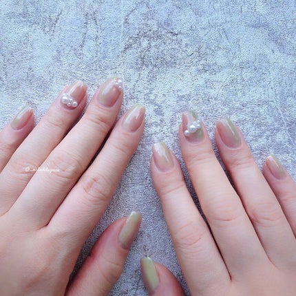 カラークラブ D285 Body mint(シアーシロップコレクション)/Forsythe/マニキュアを使ったクチコミ(2枚目)