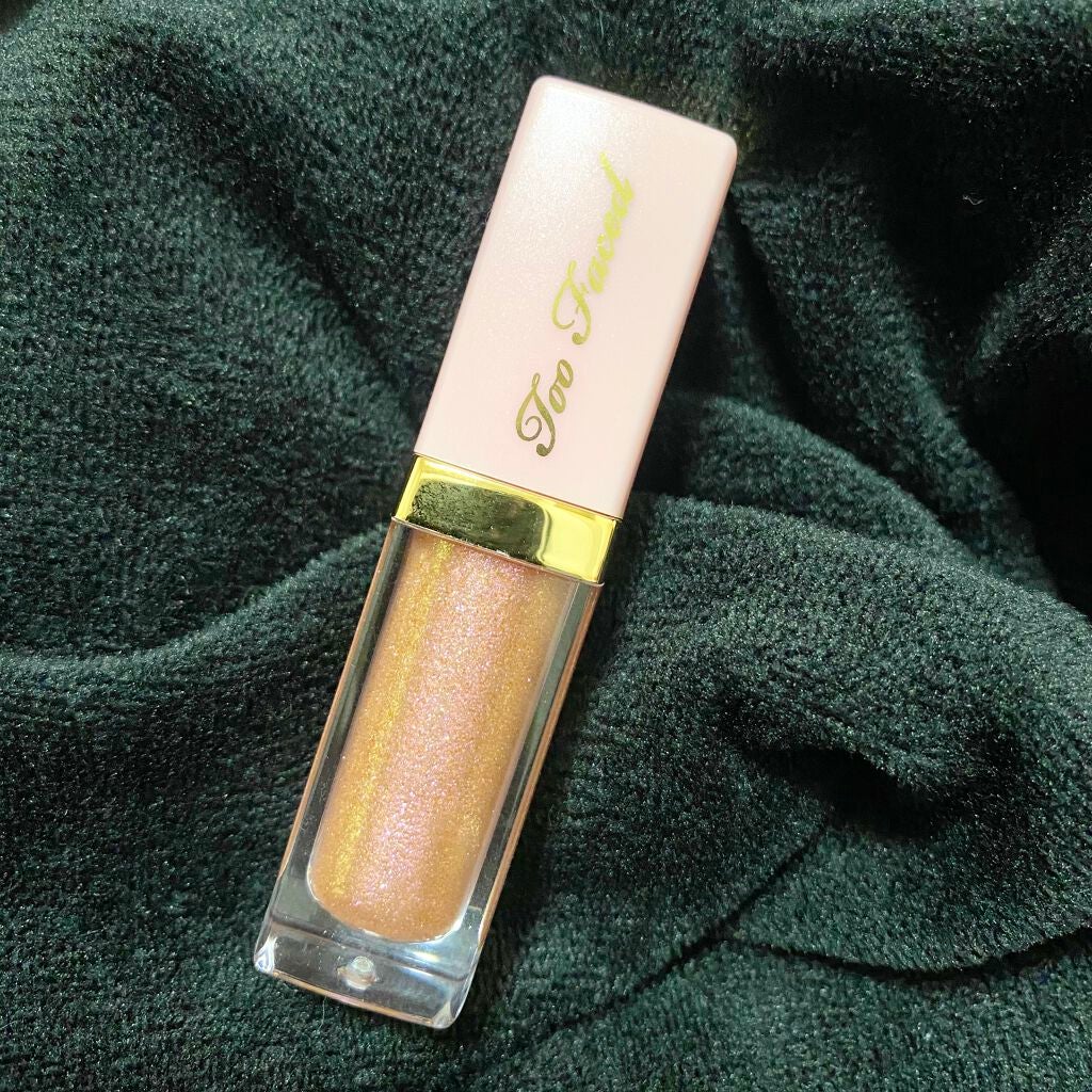 リッチ&ダズリン ハイシャイン スパークリング リップグロス/Too Faced/リップグロスを使ったクチコミ(2枚目)