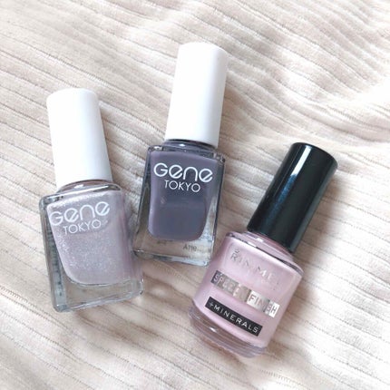 gene TOKYO ネイル ラベンダーダズル/DAISO/マニキュアを使ったクチコミ(2枚目)
