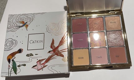 長相思シリーズ 9色アイシャドウパレット/CATKIN/アイシャドウパレットを使ったクチコミ(1枚目)