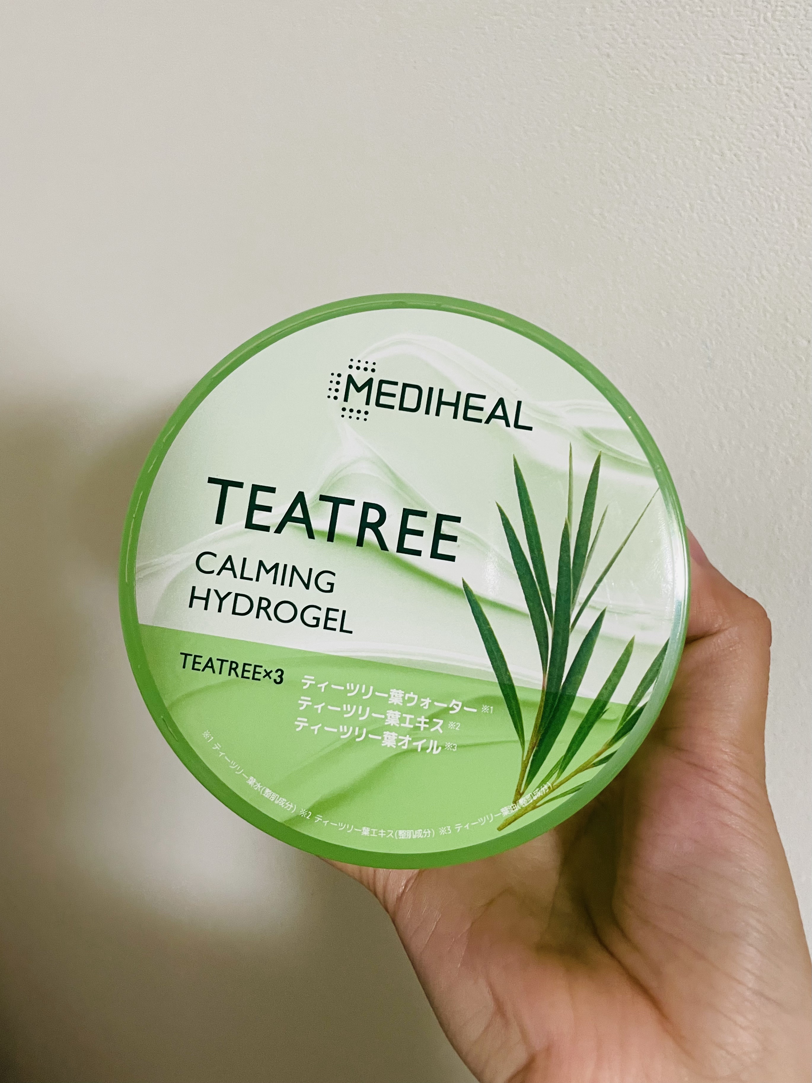 ティーツリーカーミングハイドロジェル/MEDIHEAL/ボディローションを使ったクチコミ（1枚目）
