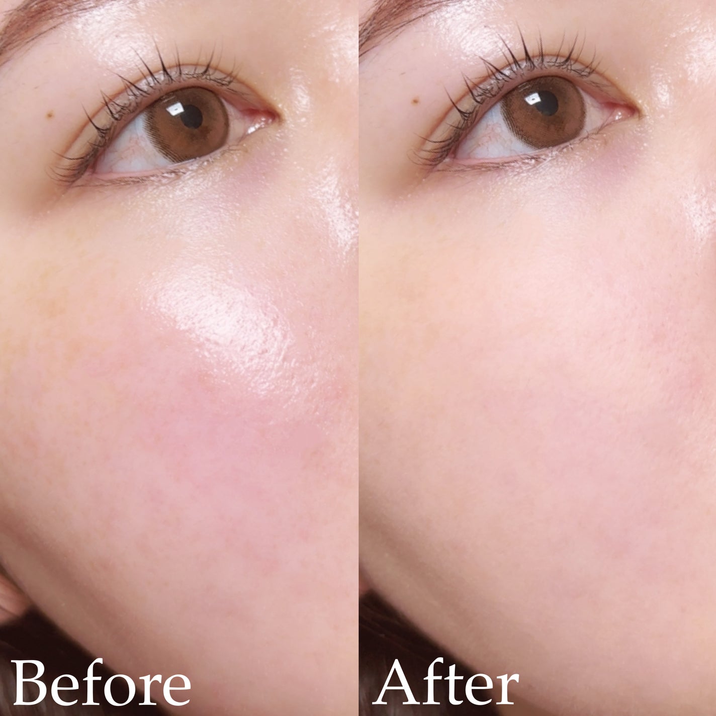 スムースフィットファンデーション/mileda/パウダーファンデーションを使ったクチコミ(4枚目)