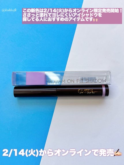 グリームオンフィットシャドウ/excel/スティックアイシャドウを使ったクチコミ(5枚目)