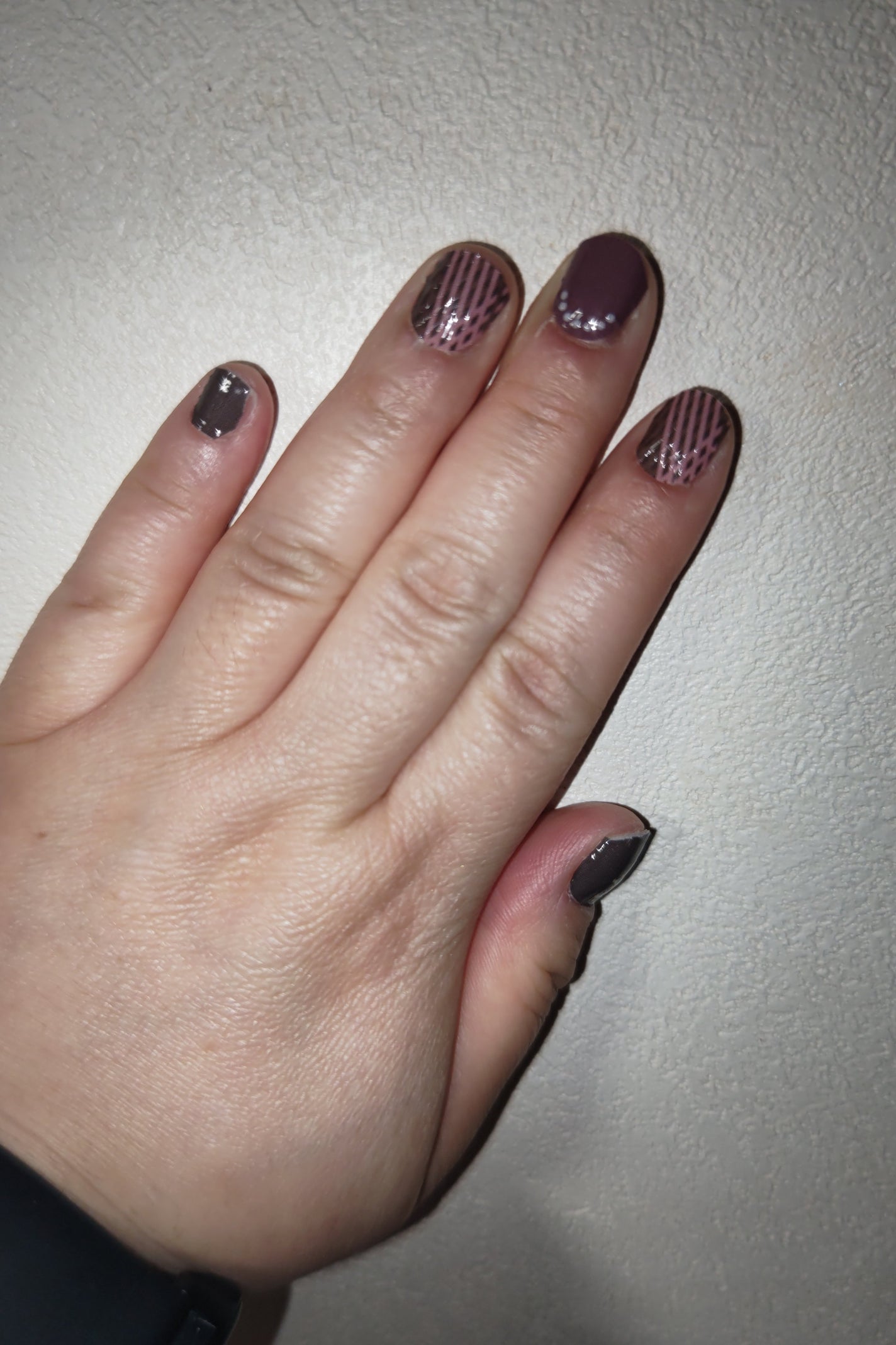 DAISO×紗々 UV GEL ネイルシール/DAISO/ネイルシールを使ったクチコミ(3枚目)