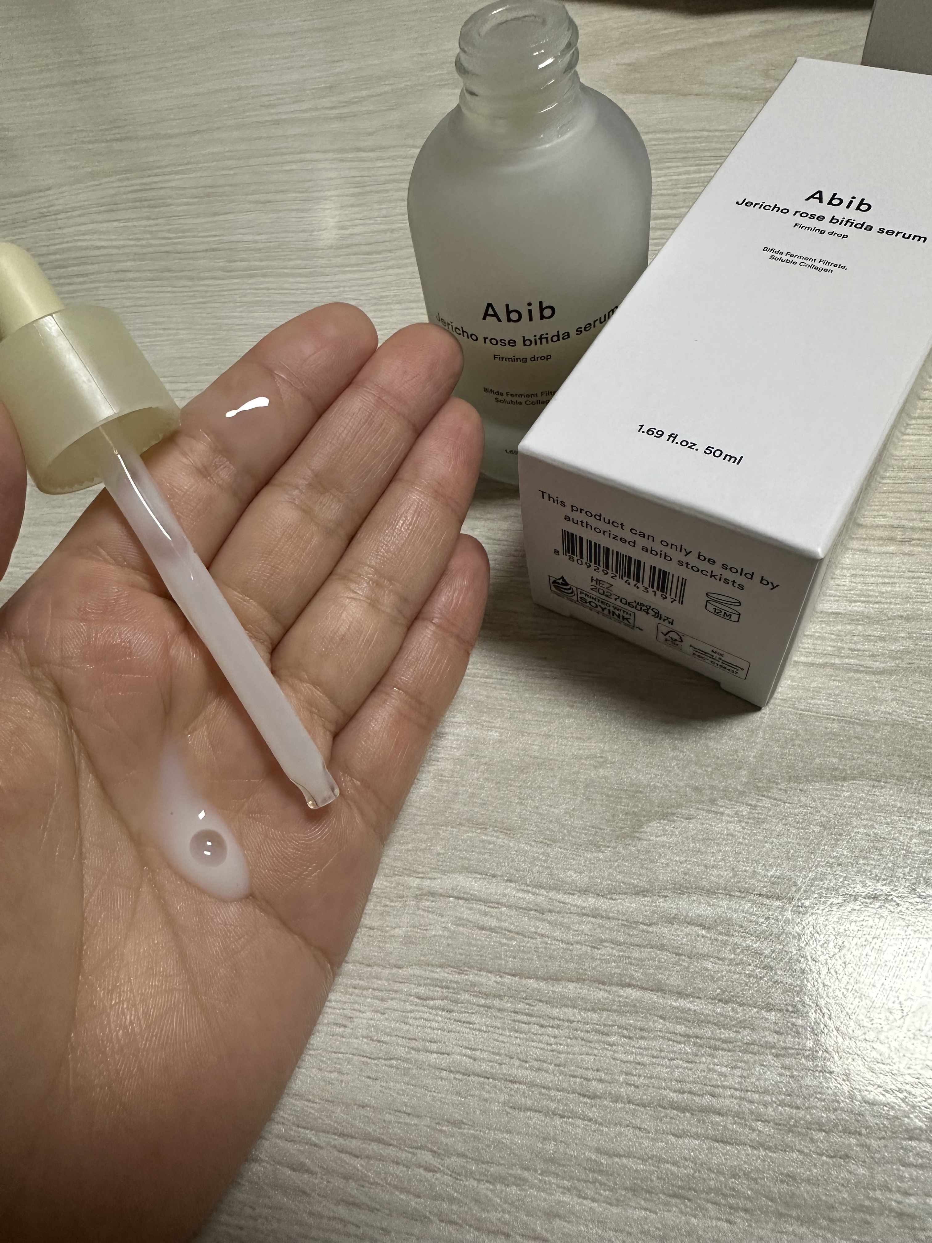 復活草ビフィダセラムファーミングドロップ/Abib /美容液を使ったクチコミ（3枚目）