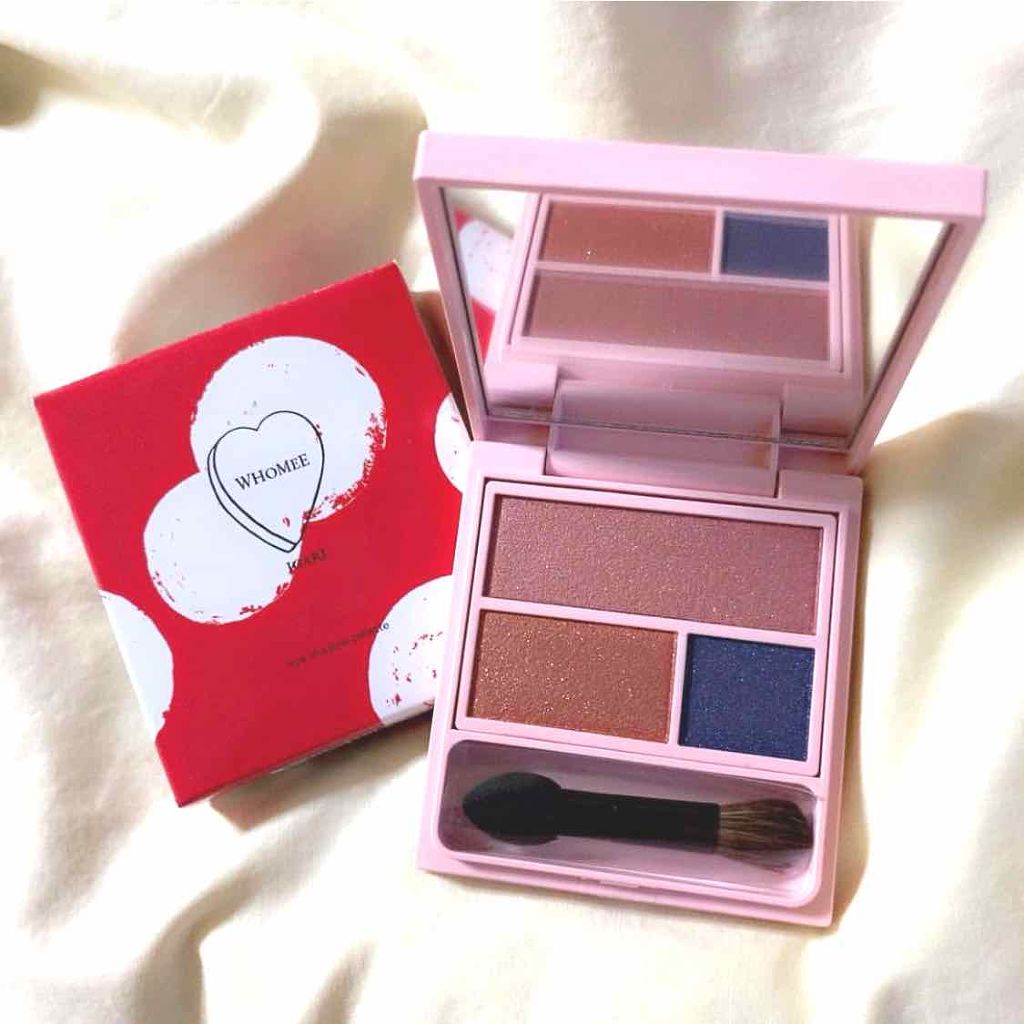 フーミー アイシャドウパレット/WHOMEE/アイシャドウパレットを使ったクチコミ(1枚目)