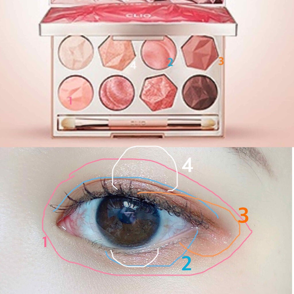 アイシャドウベース/キャンメイク/アイシャドウベースを使ったクチコミ(2枚目)