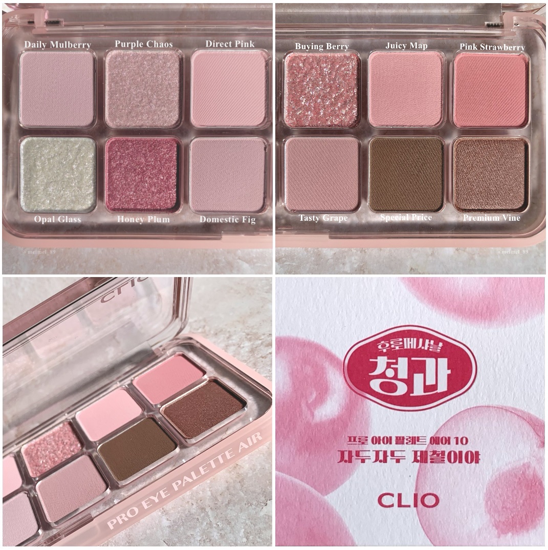 プロ アイ パレット エアー/CLIO/アイシャドウパレットを使ったクチコミ（2枚目）