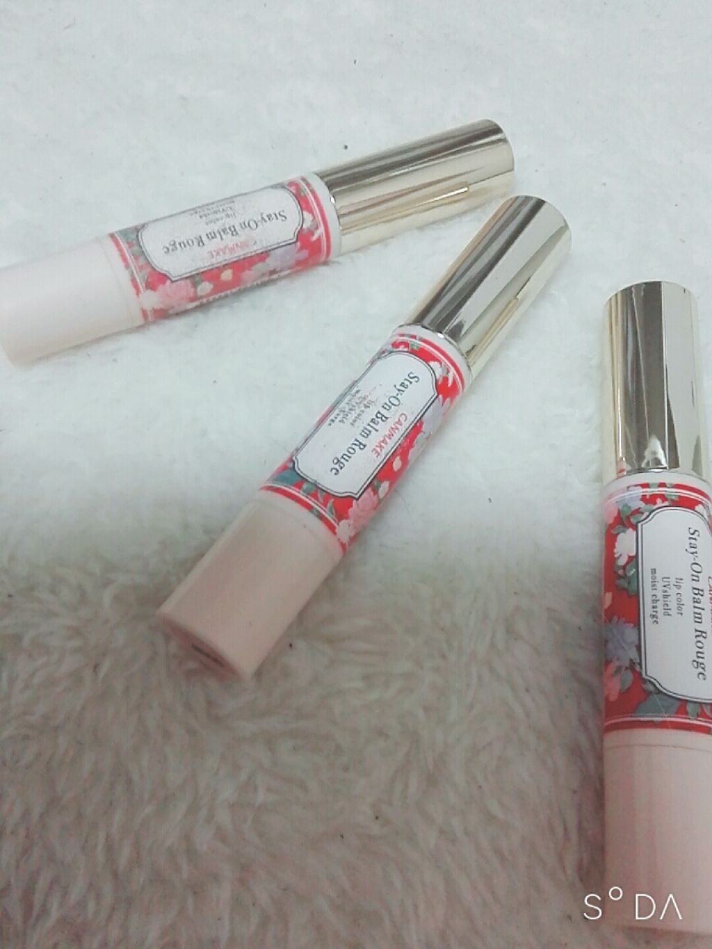 ステイオンバームルージュ/キャンメイク/口紅を使ったクチコミ(1枚目)