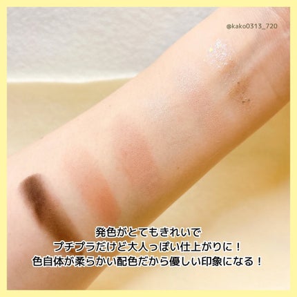 フォーエバー6アイパレット/Laka/アイシャドウパレットを使ったクチコミ(4枚目)